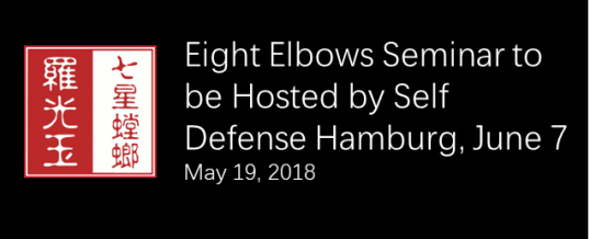 Eight Elbows Seminar Hosted by Self Defense Hamburg, June 7, 2018